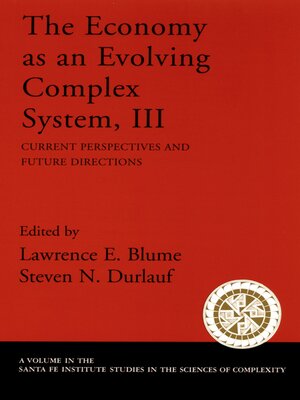 cover image of The Economy As an Evolving Complex System, III